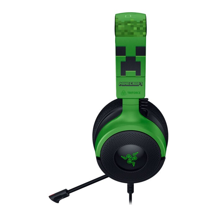 Игровая гарнитура Razer | Kraken V4 X | Проводная | Полноразмерная | Микрофон | Minecraft Edition