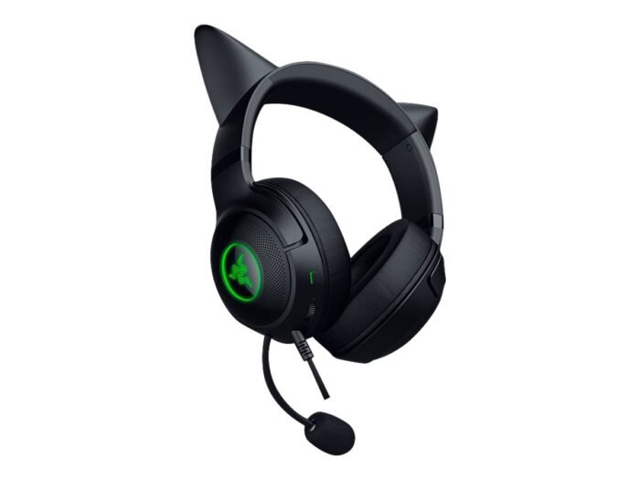 Razer | Гарнитура | Kraken Kitty V2 | Да | Проводная | Накладные | USB Type A | Черная