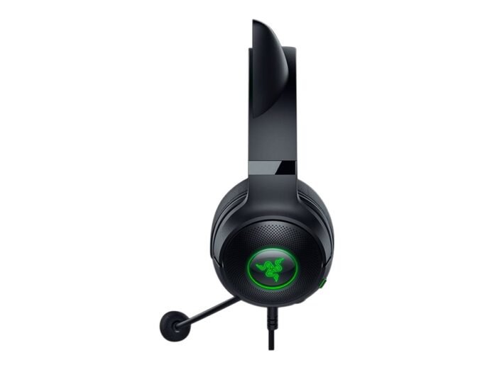 Razer | Гарнитура | Kraken Kitty V2 | Да | Проводная | Накладные | USB Type A | Черная