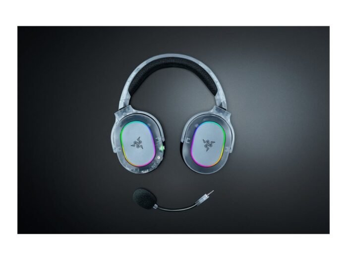 Мультиплатформенная игровая гарнитура Razer | Barracuda X Chroma | Bluetooth | Полноразмерная | Микрофон | Phantom White Edition | Беспроводная