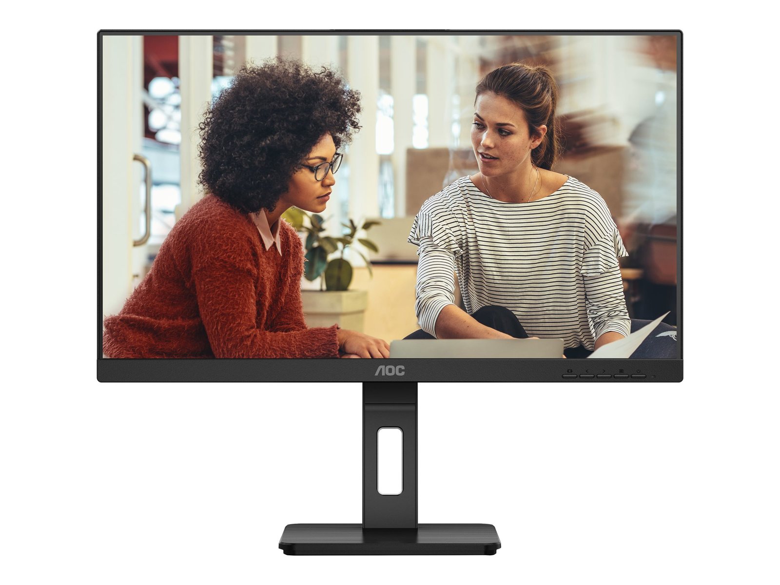 AOC | Monitor | Q27E3UMF | 27 " | VA | QHD | 16:9 | 75 Hz | 2560 x 1440 | 300 cd/m² | HDMI ports quantity 1 | Black AOC | Monitor | Q27E3UMF | 27 " | VA | QHD | 16:9 | 75 Hz | 2560 x 1440 | 300 cd/m² | HDMI ports quantity 1 | Black