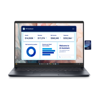 Dell Pro Premium 14 PA14250 | 14" | FHD+ | Антибликовый | Intel Core Ultra 7 | 268V | 32 ГБ | LPDDR5x | Объем SSD 512 ГБ | Intel Arc Graphics | Windows 11 Pro | Версия Bluetooth 5.4 | Язык клавиатуры английский | Подсветка клавиатуры | Гарантия 36 мес. | Гарантия на батарею 12 мес.