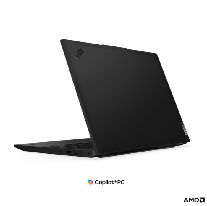 Lenovo ThinkPad L16 G3 AMD | Чёрный | 16" | IPS | WUXGA | 1920 x 1200 пикселей | Антибликовый | AMD Ryzen AI 5 | 430 | 16 ГБ | SODIMM DDR5 | Объём SSD 512 ГБ | AMD Radeon 840M Graphics | Windows 11 Pro | 802.11be | Bluetooth версии 5.4 | Язык клавиатуры английский | Подсветка клавиатуры | Гарантия 36 мес. | Гарантия на батарею 12 мес.