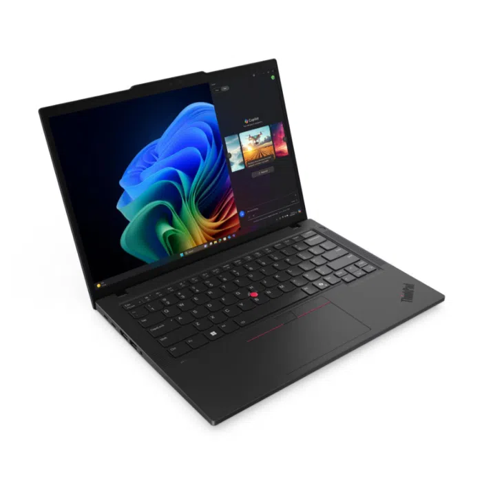 Lenovo ThinkPad T14 G6 Intel | Черный | 14" | IPS | WUXGA | 1920 x 1200 пикселей | Антибликовый | Intel Core Ultra 7 | 258V | 32 ГБ | Распаянная LPDDR5X | Объем SSD 512 ГБ | Intel Arc Graphics 140V | Windows 11 Pro | 802.11be | Bluetooth версии 5.4 | Возможность апгрейда до 5G | Язык клавиатуры английский | Подсветка клавиатуры | Гарантия 36 мес. | Гарантия на батарею 12 мес.