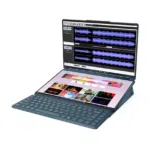 Lenovo Yoga Book 9 14IAH10 Intel | Tidal Teal | 2x14" | OLED | Сенсорный экран | 2.8K WQXGA+ | 2880 x 1800 пикселей | Intel Core Ultra 7 | 255H | 32 ГБ | Распаянная LPDDR5X | Объём SSD 1000 ГБ | Графика Intel Arc 140T | Windows 11 Home | 802.11be | Bluetooth версии 5.4 | Язык клавиатуры английский | Подсветка клавиатуры | Гарантия 24 мес. | Гарантия на батарею 12 мес.