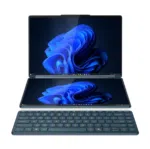 Lenovo Yoga Book 9 14IAH10 Intel | Tidal Teal | 2x14" | OLED | Сенсорный экран | 2.8K WQXGA+ | 2880 x 1800 пикселей | Intel Core Ultra 7 | 255H | 32 ГБ | Распаянная LPDDR5X | Объём SSD 1000 ГБ | Графика Intel Arc 140T | Windows 11 Home | 802.11be | Bluetooth версии 5.4 | Язык клавиатуры английский | Подсветка клавиатуры | Гарантия 24 мес. | Гарантия на батарею 12 мес.