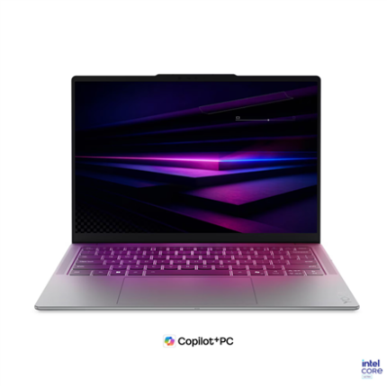 Lenovo Yoga Slim 7 14IPH11 Intel | Luna Grey | 14" | OLED | WUXGA | 1920 x 1200 пикселей | Глянцевый | Intel Core Ultra 5 | 322 | 16 ГБ | Распаянная LPDDR5X | Объём SSD 512 ГБ | Intel Graphics | Windows 11 Домашняя | 802.11be | Bluetooth версии 5.4 | Язык клавиатуры английский | Подсветка клавиатуры | Гарантия 24 мес. | Гарантия на батарею 12 мес.