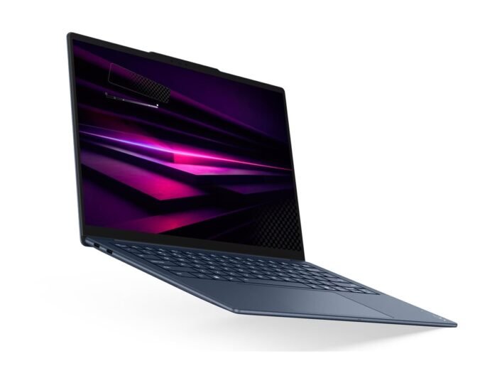Lenovo Yoga Slim 7 14Q8Y11 Snapdragon | Космический синий | 14" | OLED | WUXGA | 1920 x 1200 пикселей | Глянцевый | Snapdragon X2 Plus | X2P-42-100 | 16 ГБ | Распаянная LPDDR5X | Объем SSD 512 ГБ | Qualcomm Adreno GPU | Windows 11 Home | 802.11be | Bluetooth версии 5.4 | Язык клавиатуры английский | Подсветка клавиатуры | Гарантия 24 мес. | Гарантия на батарею 12 мес.