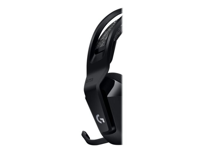 Logitech | Игровая гарнитура | G G733 | Беспроводная | Полноразмерная | Черная | Шумоподавление | Беспроводная
