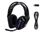 Logitech | Игровая гарнитура | G G733 | Беспроводная | Полноразмерная | Черная | Шумоподавление | Беспроводная